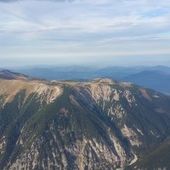 Flugwegposition um 14:42:47: Aufgenommen in der Nähe von Gemeinde Reichenau an der Rax, Österreich in 2283 Meter